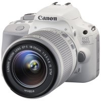  Canon EOS 100D IS KIT White (, 18Mp, EF18-55 IS STM, 3", SDHC)