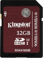   SecureDigital SecureDigital 32Gb Kingston Ultimate SDHC UHS-I U3 (SDA3 / 32GB)