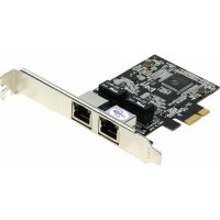   ST-Lab N-381 PCI-E (Realtek, 10/100/1000, 2xRJ-45)