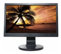  Lenovo 18.5" LS1922 Wide Black TN LED 5ms 16:9 10M:1 250cd 170  160  1366x768 D-Sub