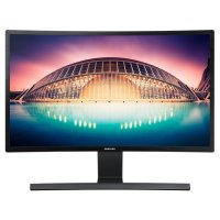  23.5" Samsung S24E500C Black CURVED, VA, 1920x1080, 4ms, 250 cd/m2, 3000:1 (Mega DCR), D-Sub