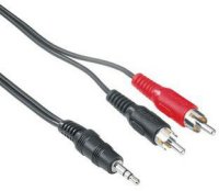  HAMA 2xRCA (M) - 3.5 Jack (M), 2m (H-48913)