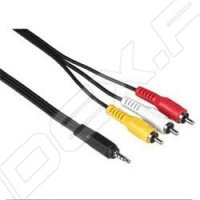  HAMA 3xRCA (M) - 3.5 Jack (M), 1.5m (H-122161)