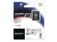   MicroSD 8Gb Sony (SR8NYAT) Class 10 microSDHC + 