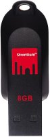 USB Flash  8Gb Strontium POLLEX Black/Red (SR8GRDPOLLEX)