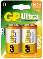  GP Ultra alkaline 13AU(LR20) (1,5V) 2  14,3Ah size D