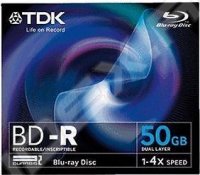  BD-R TDK 50Gb 4x, 5 ., Full Jewel  ase (T78010)