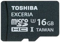   microSDHC 16Gb Class10 + SD  (Toshiba SD-CX16UHS1(6A))