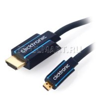  microHDMI-HDMI 3.0 , v1.4, Clicktronic [70329]