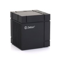  Zetton Large Cube Soft Touch Black ZTBSBCUBFB