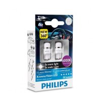   Philips T10 W5W 6000K 12799 6000KX2 (2 )