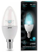   LED E14 4W 4100  Gauss Candle Crystal Clear 103201204