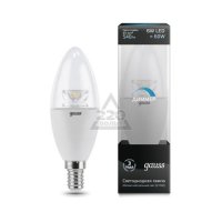    LED E14 6W 4100  Gauss Candle Crystal Clear 103201206-D