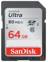   SANDISK Ultra SDHC 64Gb UHS-I U1 Class10 (SDSDUNC-064G-GN6IN)