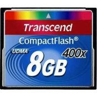   Compact Flash Transcend 8Gb High-Speed (TS8GCF400)