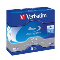  Verbatim BD-R 25 GB 6x JC/6 LTH