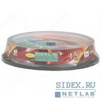  VS DVD+R 8.5Gb 8- Double Layer Ink Print Cake Box (10 )