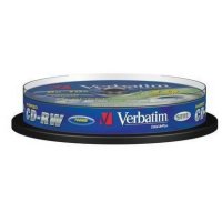  CD-RW Verbatim 700Mb 8-12x Cake Box DataLife+ (10 ) (43480)