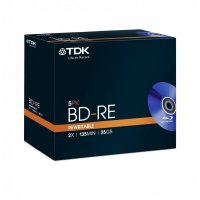  BD-RE TDK 25Gb 2x Jewell case (5 ) (T19798)