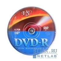  VS DVD-R 4.7Gb 16x  ake Box (50 ) (VSDVDRCB5001)