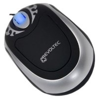  Revoltec LightMouse Portable Silver-Black USB+PS/2