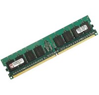   Kingston Valueram 4 Gb Ddr-Ii Dimm Pc2-3200 Ecc Registered+Pll, Low Profile Cl3 (Kvr40