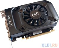  2048Mb Palit GeForce GTX750 PCI-E StormX OC 128bit DDR5 DVI HDMI CRT HDCP NE5X750THD41-20