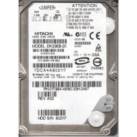 Hitachi   Travelstar DK23 DK23EB-20 20Gb (U100/5400/2Mb) IDE 2,5"(1T984)