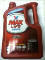   Valvoline MaxLife Diesel 10W40 5 