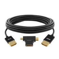   HDMI-HDMI v1.4 3.5  PNY (C-H-A10-A12-3N1)  + MiniHDMI / MicroHDMI adapter