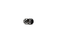   1/8 - 7  Black Chrome (2 / hex17mm ) Trophy Truggy - HPI-101156