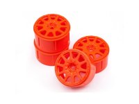  1/18 MICRO RALLY WHEEL 17  ORANGE (4 ) HPI-113088