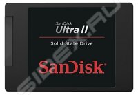 Sandisk SSD  480  2.5" "Ultra II" SDSSDHII-480G-G25 (SATA III) (ret) [126717]