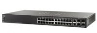 Cisco SB SF500-24P-K9-G5  PoE 24-port 10/100 POE Stackable Managed Switch w/Gig Uplinks