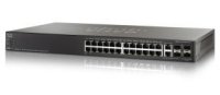  Cisco SG500-28  28  10/100/1000Mbps Gigabit Stackable Managed Switch SG5