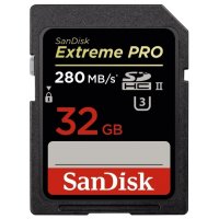   Sandisk Extreme PRO SDHC UHS-II 280MB/s 32GB