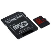   Kingston (SDCA3/16GBSP) microSDHC Memory Card 16Gb UHS-I U3