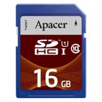   Apacer SDHC Class 10 UHS-I U1 16GB