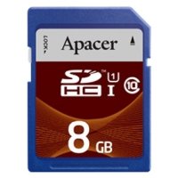   Apacer SDHC 8GB Class10 UHS-I