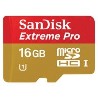   Sandisk Extreme Pro microSDHC UHS Class 1 16GB (SDSDQXP-016G-X46)