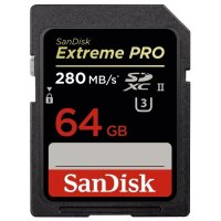   Sandisk Extreme PRO SDXC UHS-II 280MB/s 64GB