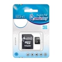   SmartBuy microSDHC Class 10 32GB + SD adapter