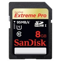   Sandisk Extreme Pro SDHC UHS Class 1 95MB/s 8GB (SDSDXPA-008G-X46)