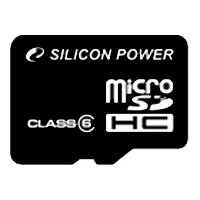   Silicon Power microSDHC 8GB Class 6 SP008GBSTH006V10