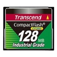   Compact Flash Card Transcend 128Mb "TS128MCF200I" "200x"