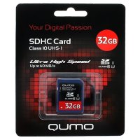   Qumo SDHC Card Class 10 UHS-I U1 32GB