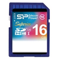   Silicon Power Superior SDHC UHS Class 3 Class 10 16GB