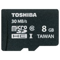   Toshiba SD-C008UHS1 + SD adapter