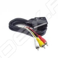  Gembird 3 x RCA (m) - 1 x SCART (m) 1.8  (CCV-519) ()