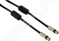  SAT F-Plug (m) - F-Plug (m) 100  (Hama H-83114) (5 )